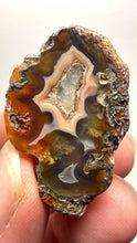 Load and play video in Gallery viewer, Lot of 4 Small Malawi Agate Halves – Polished Rare Colorful Collector Specimens
