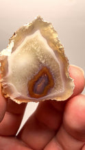 Load and play video in Gallery viewer, Polished Malawi Agate Half – High-Grade African Banded Agate Display Specimen
