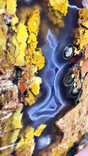 Load and play video in Gallery viewer, MUSEUM Turkish Agate with Intriguing Inclusions – Great Sticks, Banding and Eyes - Turkey
