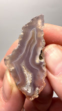 Load and play video in Gallery viewer, Polished Malawi Agate Half – High-Grade African Banded Agate Display Specimen
