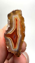 Load and play video in Gallery viewer, Polished Malawi Agate Half – High-Grade African Banded Agate Display Specimen
