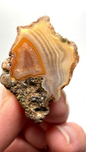 Load and play video in Gallery viewer, Polished Malawi Agate Half – High-Grade African Banded Agate Display Specimen
