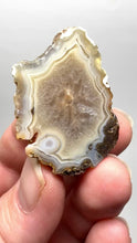 Load and play video in Gallery viewer, Polished Malawi Agate Half – High-Grade African Banded Agate Display Specimen
