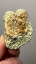 Load and play video in Gallery viewer, Hessonite Garnet Cluster on Matrix – Natural Collector Specimen from Pakistan | High-Grade Orange-Red Garnet Crystals
