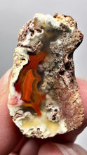 Load and play video in Gallery viewer, Polished Malawi Agate Half – High-Grade African Banded Agate Display Specimen
