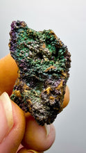 Load and play video in Gallery viewer, Iridescent Rainbow Turgite Mineral Specimen from Umklum Mountain, Thailand | Collector-Grade Rainbow Hematite Display Piece
