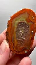 Load and play video in Gallery viewer, RARE High-Grade Rainbow Sumatra Agate • Polished Indonesian Agate • Collectors
