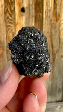 Load and play video in Gallery viewer, Druzy Black Apophyllite • Maharashtra, India
