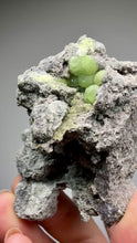Load and play video in Gallery viewer, High-Grade Green Wavellite Collectors Specimen - Radiating Botryoidal Crystal Formation - Arkansas, USA
