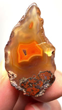 Load and play video in Gallery viewer, Polished Malawi Agate Half – High-Grade African Banded Agate Display Specimen
