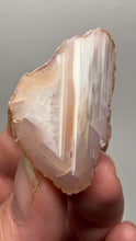 Load and play video in Gallery viewer, Polished Malawi Agate Half – High-Grade African Banded Water Line Agate Display Specimen
