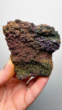 Load and play video in Gallery viewer, Iridescent Rainbow Turgite Mineral Specimen from Umklum Mountain, Thailand | Collector-Grade Rainbow Hematite Display Piece

