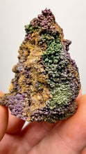 Load and play video in Gallery viewer, Iridescent Rainbow Turgite Mineral Specimen from Umklum Mountain, Thailand | Collector-Grade Rainbow Hematite Display Piece
