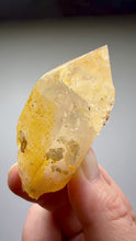Load and play video in Gallery viewer, High Grade Golden Iron-Stained Himalayan Quartz Cluster | Rare Pakistan Mineral Specimen | Collector Display Crystal
