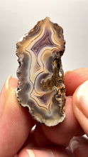 Load and play video in Gallery viewer, Polished Malawi Agate Half – High-Grade African Banded Agate Display Specimen
