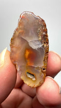 Load and play video in Gallery viewer, Polished Malawi Agate Half – High-Grade African Banded Agate Display Specimen
