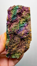 Load and play video in Gallery viewer, Iridescent Rainbow Turgite Mineral Specimen from Umklum Mountain, Thailand | Collector-Grade Rainbow Hematite Display Piece
