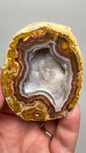 Load and play video in Gallery viewer, High-Grade Turkish Agate with Botryoidal Chalcedony Vug – Rare Collector’s Gem
