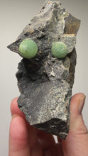 Load and play video in Gallery viewer, High-Grade Green Wavellite Collectors Specimen - Radiating Botryoidal Crystal Formation - Arkansas, USA
