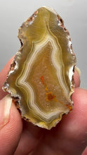Load and play video in Gallery viewer, Polished Malawi Agate Half – High-Grade African Banded Agate Display Specimen
