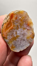 Load and play video in Gallery viewer, Polished Malawi Agate Half – High-Grade African Banded Agate Display Specimen
