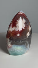 Load and play video in Gallery viewer, A+++ Flower Agate and Opal Free Form from China • High Grade
