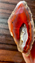 Load and play video in Gallery viewer, Rare Moroccan Red &amp; Purple Agate Collected by Indigenous Nomads | Ancient Beauty from the Sahara

