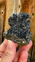 Load and play video in Gallery viewer, Druzy Black Apophyllite • Maharashtra, India
