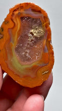Load and play video in Gallery viewer, RARE High-Grade Rainbow Sumatra Agate • Polished Indonesian Agate • Collectors
