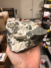 Load image into Gallery viewer, Cluster - Okenite Geode with Red Calcite from India
