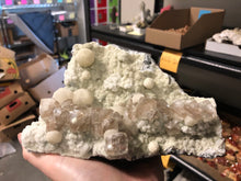 Load image into Gallery viewer, FINE MINERAL | Gyrolite and Gem Calcite | Maharashtra, India
